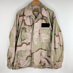 American Apparel Desert Camo Pattern Army Surplus Jacket. Size L